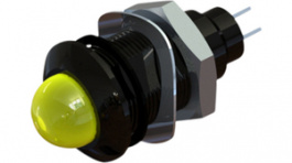 652-111-63, LED Indicator, yellow, 50 mcd, 12...28 VAC/DC, Marl