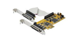 PEX8S1050LP, PCI Express Serial Adapter Card with 16C1050 UART, 8x DB9, PCI-E x1, StarTech.com