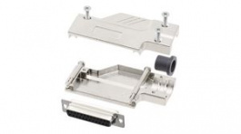 DCMR15-ULP-DMS-K, Вилка; D-Sub; PIN:15; "мама"; угловой 90°; под пайку; на провод, Encitech Connectors