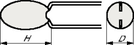 TAP106M006SCS, Tantalum capacitor 10 uF 6.3 VDC 2.5 mm, AVX Corporation
