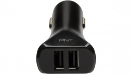 P-P-DC-2UF-K01-EF, Dual USB car charger, PNY