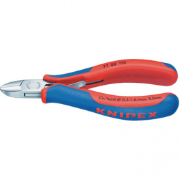77 02 130, Side-Cutting Pliers;130 mm Small Bevel, Knipex