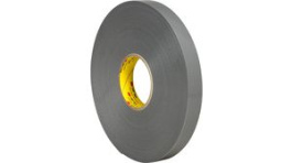 4943F, VHB Tape Short Roll 4943 F 19 mmx3 m Reel of 3 meter Grey 1.1 mm, 3M