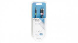 KNA22200E05, Audio cable 0.5 m Anthracite, KONIG