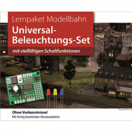978-3-645-65109-7, Lernpaket Modellbahn Universal-Beleuchtungs-Set, Franzis
