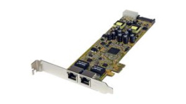 ST2000PEXPSE, PCI Express Gigabit Adapter Network Card, 2x RJ45 10/100/1000, PCI-E x1, StarTech.com