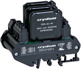 DRA3P48A4R, Solid state relay, three phase 200...265 VAC, Sensata