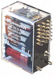 W67RCSX-12, POWER RELAY, 6PDT, 12VDC, 5A, PLUG IN, MAGNECRAFT