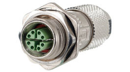 MMF881A315-0001, Cable socket M12 M12 8 Poles, Metz Connect