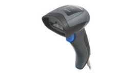 QD2430-BK-CA42, Barcode Scanner, 1D Linear Code/2D Code/Postal Code, 5 ... 350 mm, PS/2/RS232/USB, Cable, Black, Datalogic