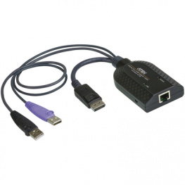 KA7169, USB/DisplayPort - category 5e/6 KVM adapter, Aten