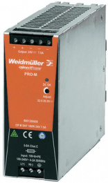 CP M SNT 180W 24V 7,5A, Switched-mode power supply 180 W, Weidmuller