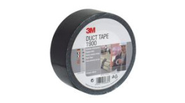 1900S50, Value Duct Tape 1900, 50mm x 50m, Black, 3M
