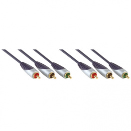 SVL3310, Component video cable 3x RCA-Plug 3x RCA-Plug 10.0 m, Bandridge
