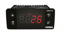 ESM-3720.8.12.0.2/01.00/1.0.0.0, Temperature Controller, PID/ON / OFF, PTC, PTC1000, 30V, SSR/Relay, EMKO Elektronik A.S.