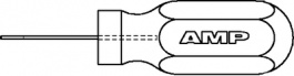1366865-1, EXTRACTION TOOL TAB CONTACT For Use With, TE Connectivity