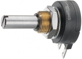 72926, Rotary Potentiometer, 1 kOhm, Blade Terminal, Contelec