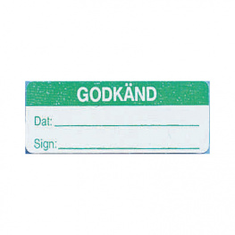GodkAnd 40x16 [14 шт], Service label PU=14 ST, -