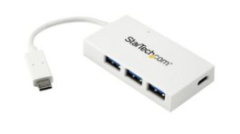 HB30C3A1CFBW, USB Hub, 4x USB A Socket/USB C Socket - USB C Plug, StarTech.com