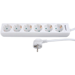 DY-B-06P-W5, Outlet strip 6 Protective contact DE - 5 m, Maxxtro