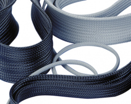 F.66.03SW, Braided hose black, PMA AG (Cable protection)