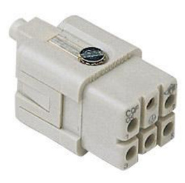 CQF 05, CQ , 5 poles + earth, female insert, for female contacts 16A, ILME