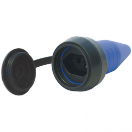 STEKO TPE-COUPLER T23 BLUE, Mains plug Type 23 dark blue CH, Steffen