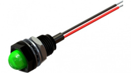 665-532-04-50, LED Indicator, green, 2157 mcd, 3.4 VDC, Marl