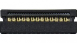 RND 205-00877, IDC Ribbon Cable Socket, 68 P , Ribbon Cable Pitch 0.635 mm, Gold-Plated, Female, RND Connect