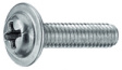 BN 5952 M3X8MM Oval-head screws, stainless A2 M3 8 mm