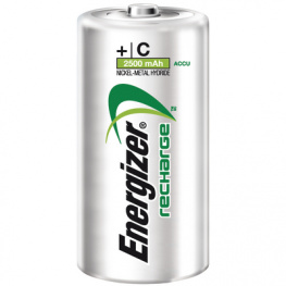 POWERPLUS 2C 2500MAH [2 шт], NiMH rechargeable battery C 1.2 V 2.5 Ah, Energizer