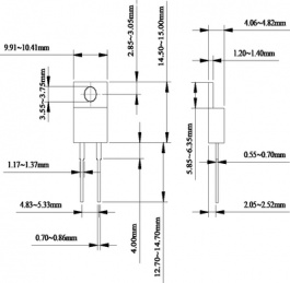 AP836 18R J 100PPM, Power resistor 18 Ohm 35 W +- 5 %, Arcol