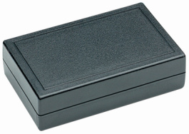 JM-24 KIT BLACK, Plastic enclosure black 97 x 61 x 25 mm ABS, Pactec