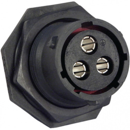 UTS7142G1S, Panel Mount Sockets UTS Trim Trio UTS Poles=3 Female Housing size14, Souriau Esterline Sunbank