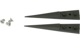 A3CP, Kit of 2 Carbon Peek Tips and 3 Screws ESD Straight/Very Sharp/Pointed 40mm, Ideal-Tek