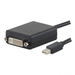 SB-3551-015, Adapter 15 cm Mini DisplayPort - DVI-D m - f, Maxxtro