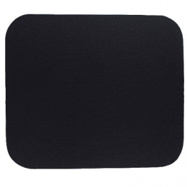 MX-BLACK, Natural rubber mouse pad black, Maxxtro