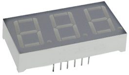 ELT-511SYGWA/S530-E2, 7-segment LED-display green 14.22 mm THT, Everlight