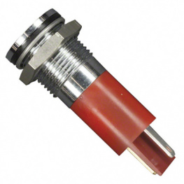 Q14F1CXXR12E, LED Indicator red 12 VDC, APEM