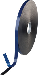 07078 12MM X 18 M BLACK, Acrylic tape black 12 mmx18 m, Tesa