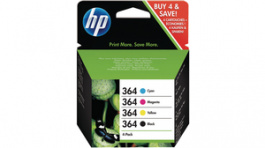 SD534EE, CMYBK combo pack 364 cyan@magenta@yellow@black, HP