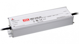HEP-240-15A, Блок питания: импульсный; модульный; 225Вт; 15ВDC; Uвых:14?16ВDC, MEAN WELL