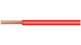 E 1819 RED [100 м], Stranded wire, 0.96 mm\x1a, red Silver-plated copper, Habia Cable