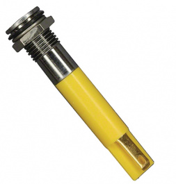 Q8F1CXXY24E, LED Indicator yellow 24 VDC, APEM