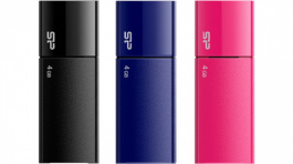 SP024GBUF2U05VCM, USB-Stick Ultima U05 (3-piece set) 8 GB black/blue/pink, Silicon Power
