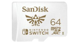 SDSQXAT-064G-GNCZN, Карта памяти; Nintendo Switch; SD XC Micro; 64ГБ; Запись: 90МБ/с, Sandisk