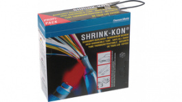 PKG0301-0-D, Heat-Shrink Tubing Spool Box 1 ... 3mm Black 5m, Thomas & Betts