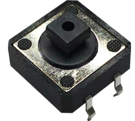 RND 210-00200, PCB Tactile Switch , 50 mA, 12 VDC, RND Components