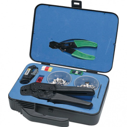 KIT-1113C, Set of Crimping Pliers for BNC/RG58, 59, 62, 71 Coax, BNC RG, Abiko