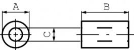RI-14.2-15-6.4, Ferrite core diam. <= 6.4 mm 146 Ohm @ 100 MHz, Kitagawa